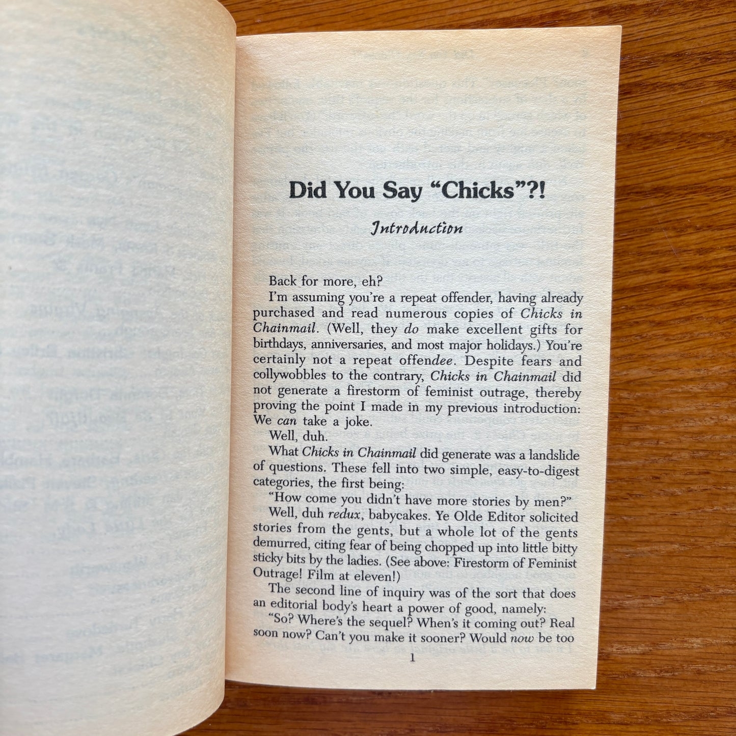 Did You Say Chicks?! - Esther Friesner