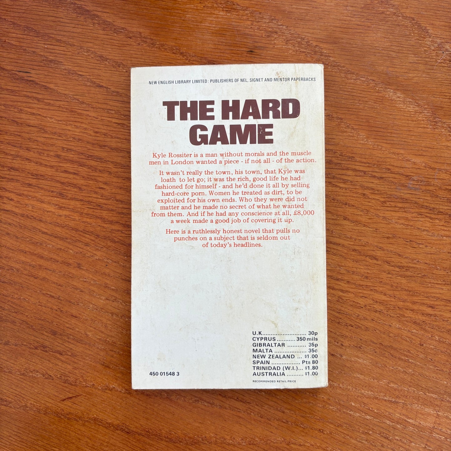 The Hard Game - Trevor Hoyle