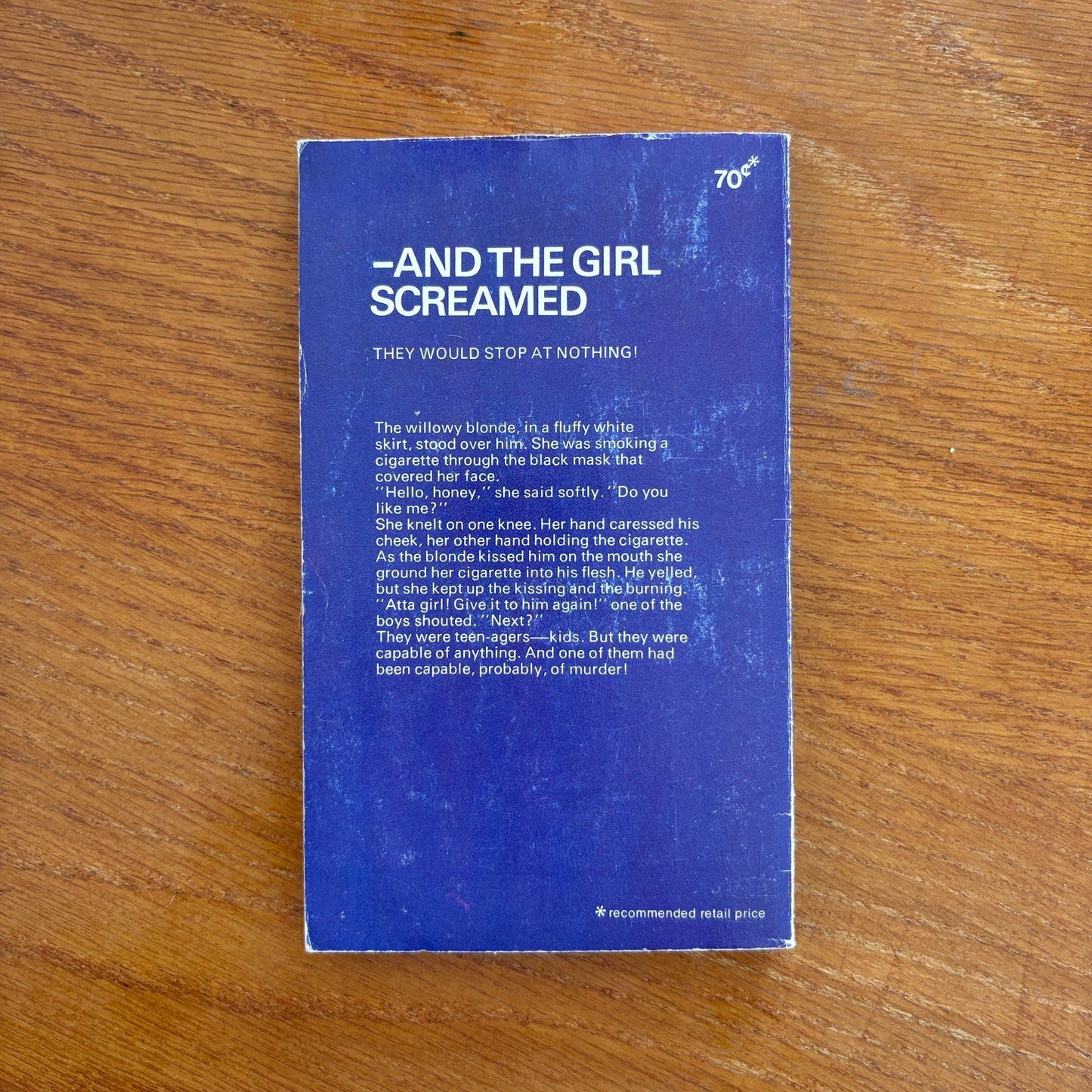 And the Girl Screamed - Gil Brewer
