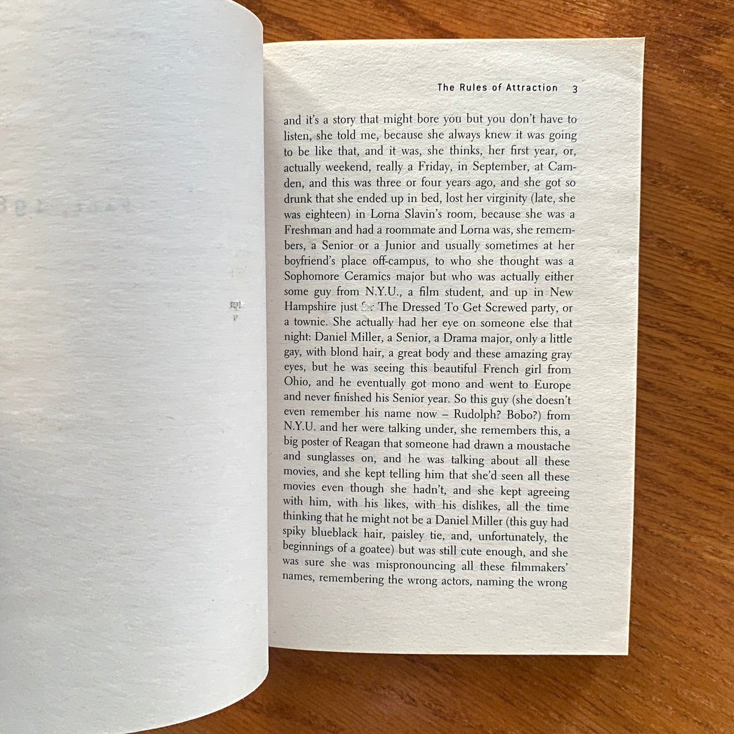 Bret Easton Ellis - The Rules Of Attraction