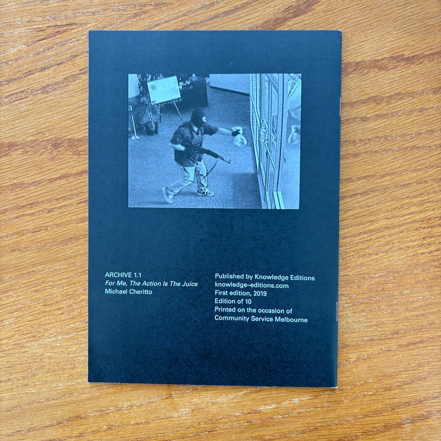 For Me, The Action Is The Juice