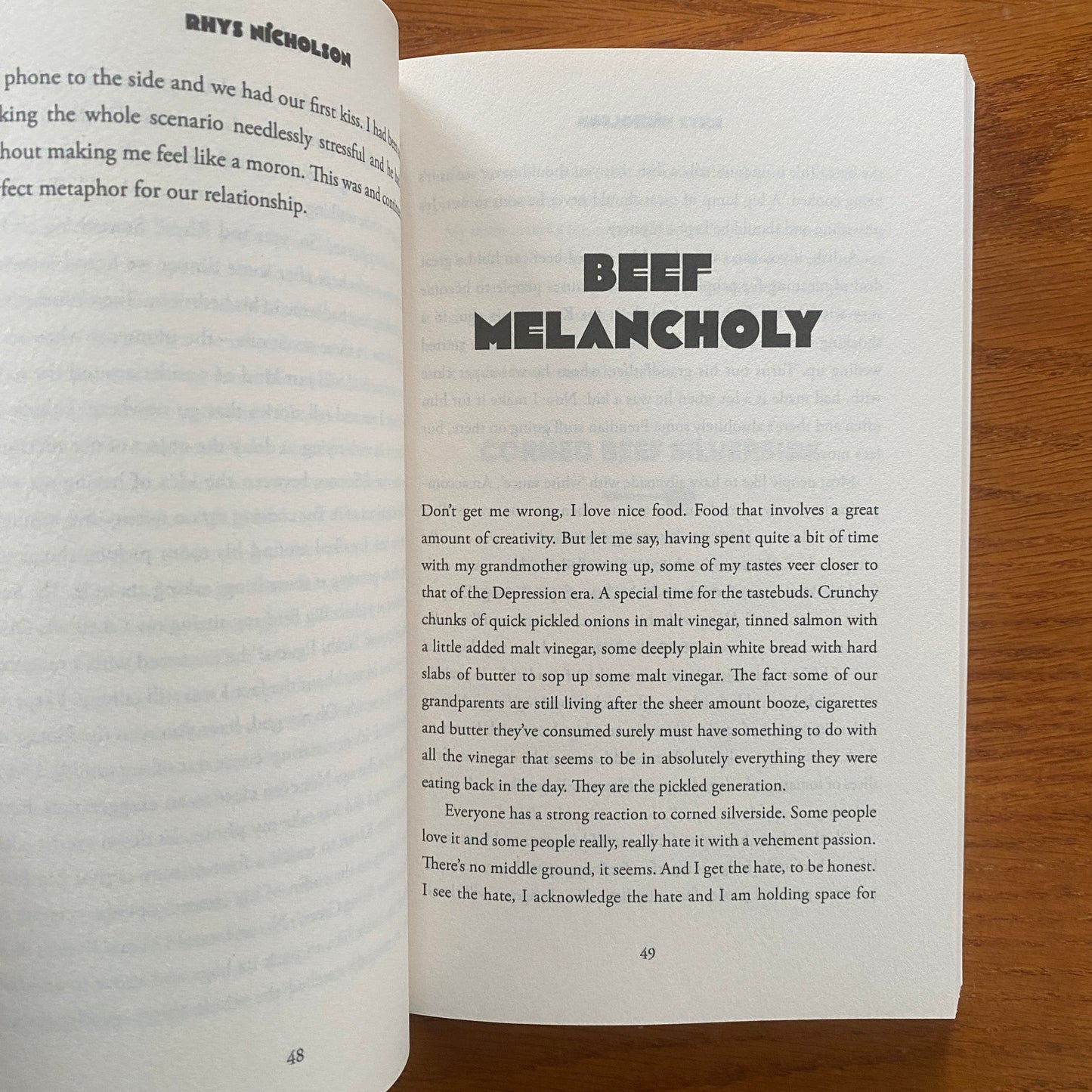 Rhys Nicholson - Dish