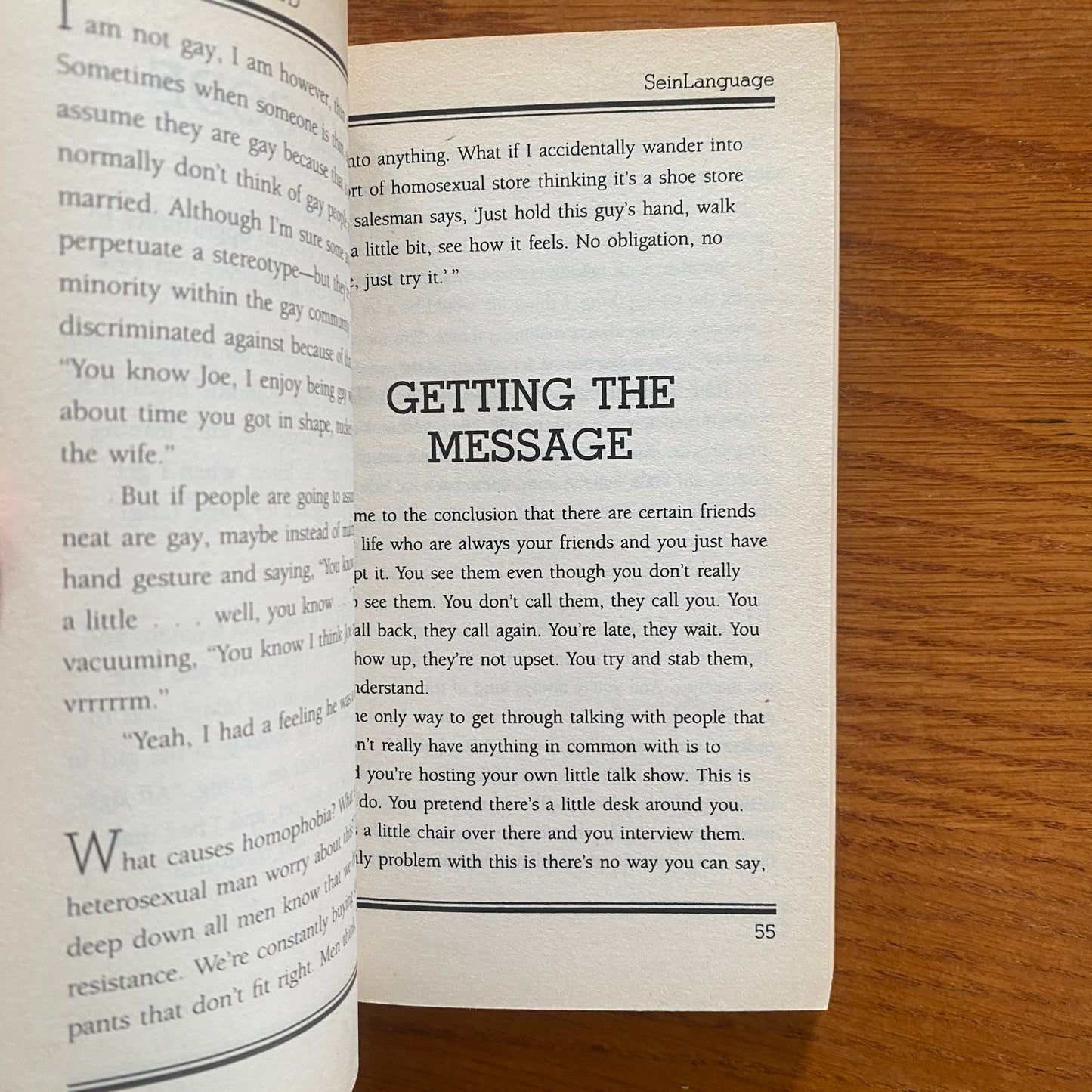 Jerry Seinfeld - Seinlanguage