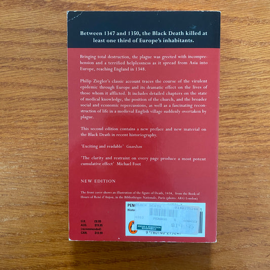 The Black Death - Phillip Zeigler
