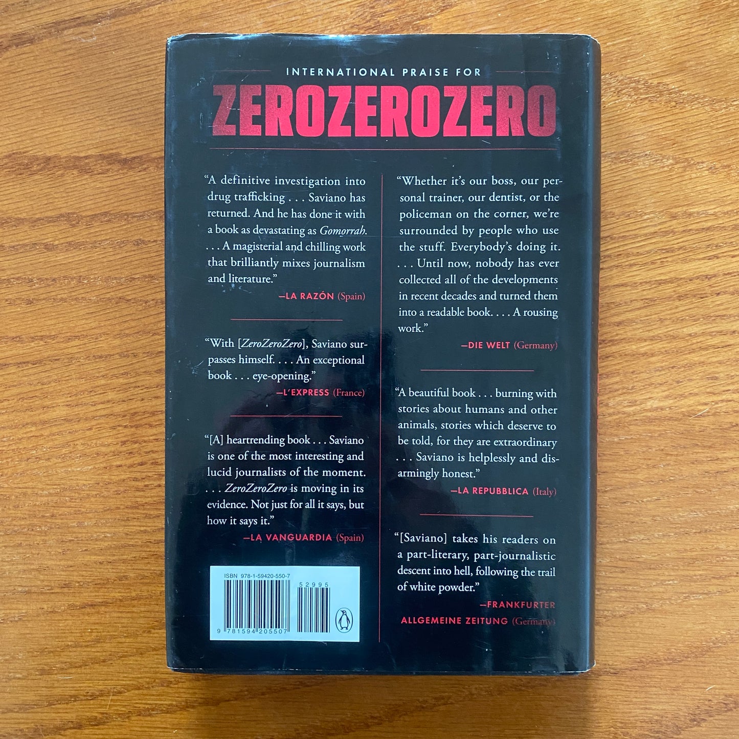 Zero Zero Zero - Roberto Saviano