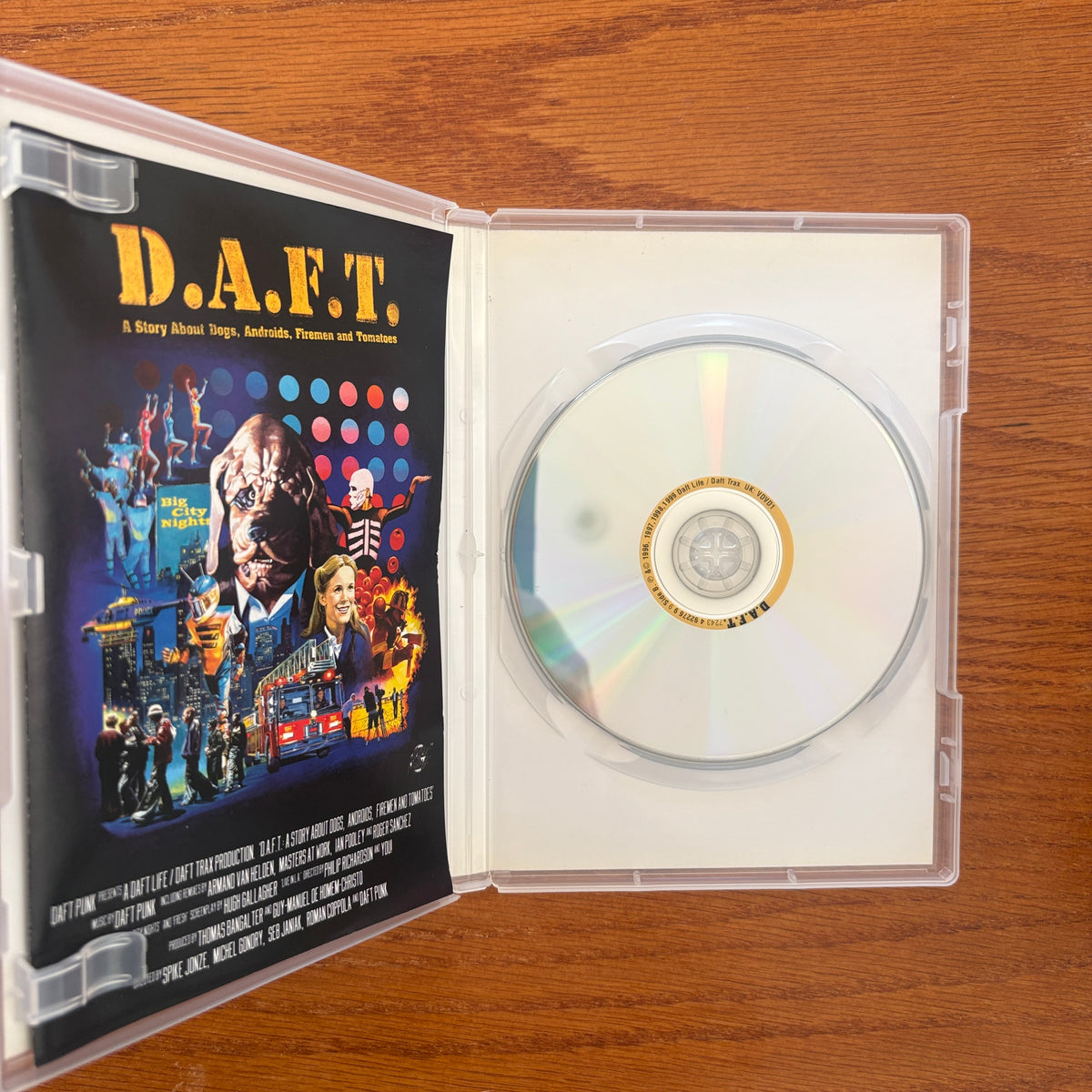 DAFT PUNK - D.A.F.T. A Story About Dogs, Androids, Firemen, and Tomatoes