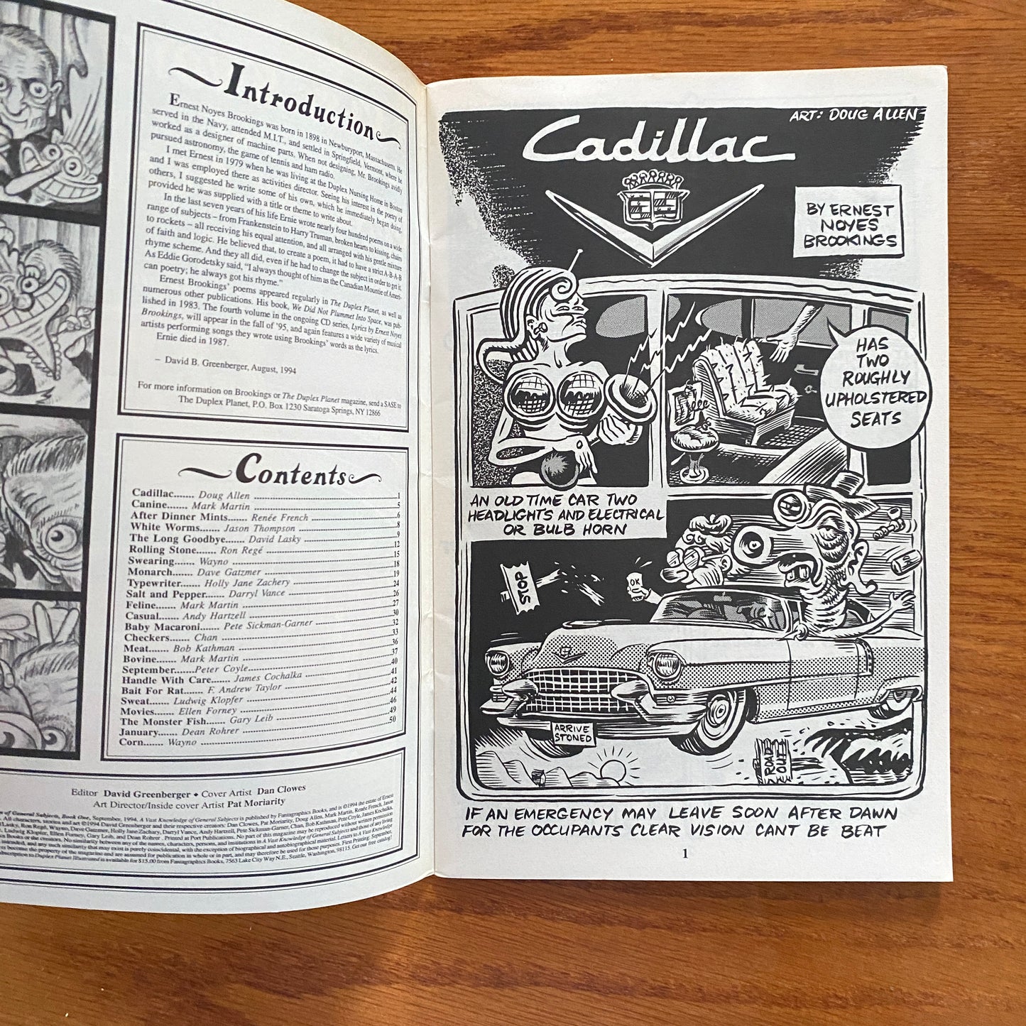 The Duplex Planet - Vast Knowledge of General Subjects