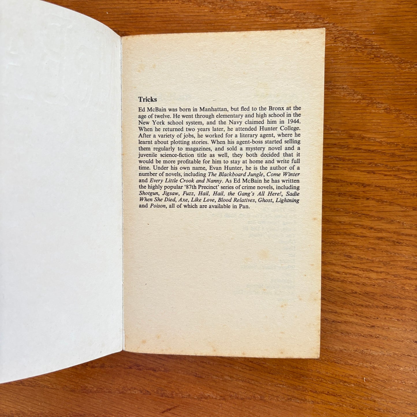 Tricks - Ed Mcbain