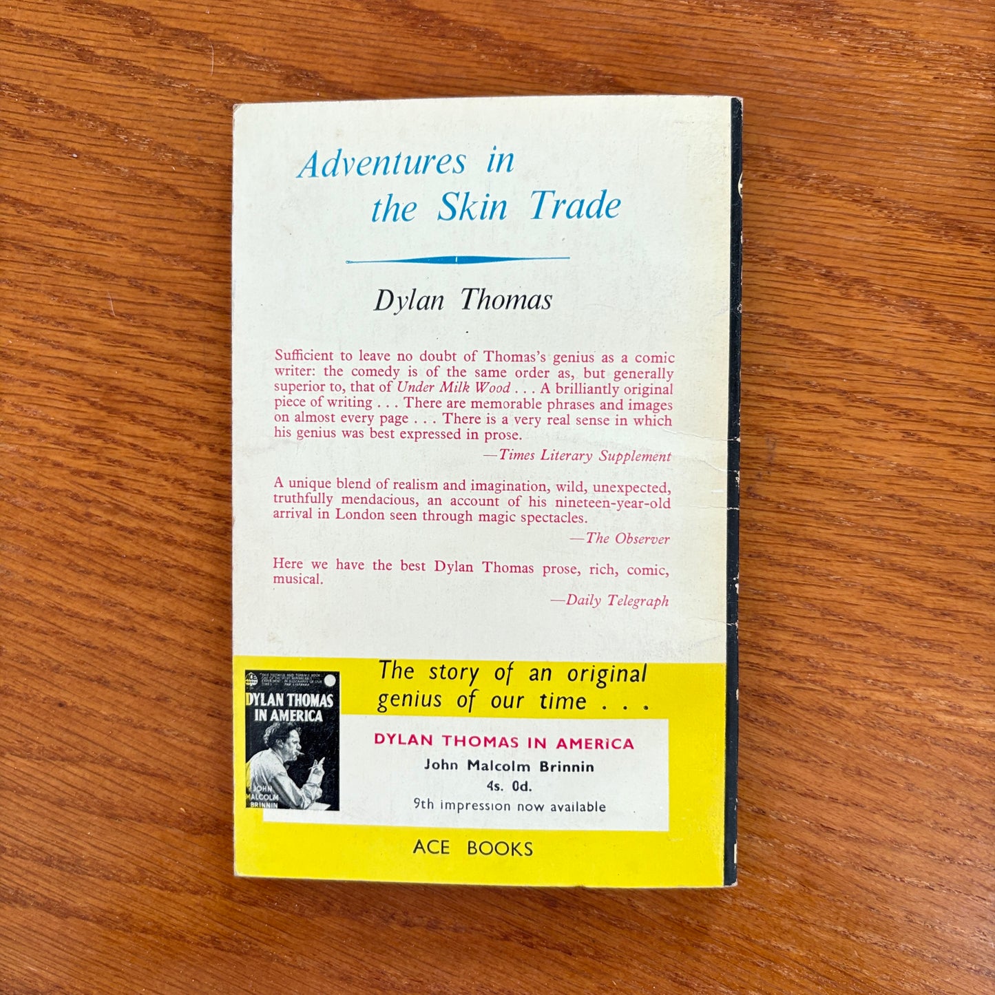 Adventures In the Skin Trade - Dylan Thomas