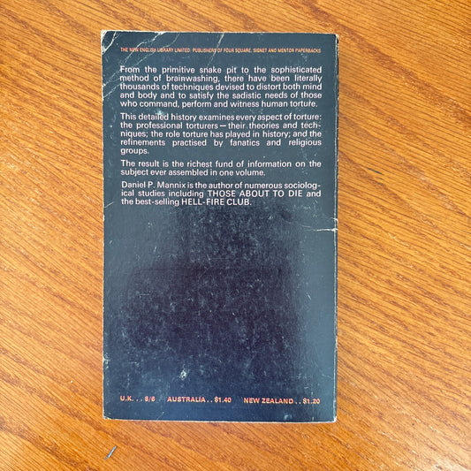 The History of Torture - Daniel P. Mannix