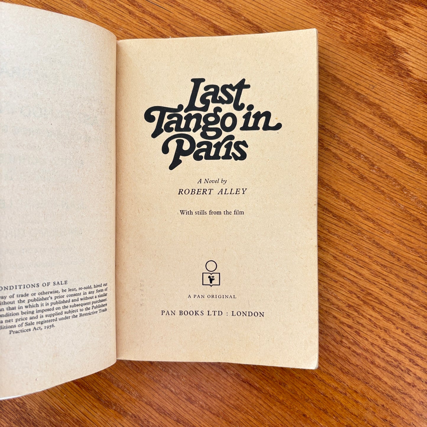 Last Tango in Paris - Robert Alley