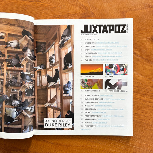 JUXTAPOZ ISSUE 187 / AUGUST 2016