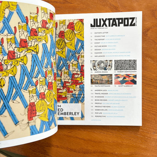 JUXTAPOZ ISSUE 193 / FEBRUARY 2017
