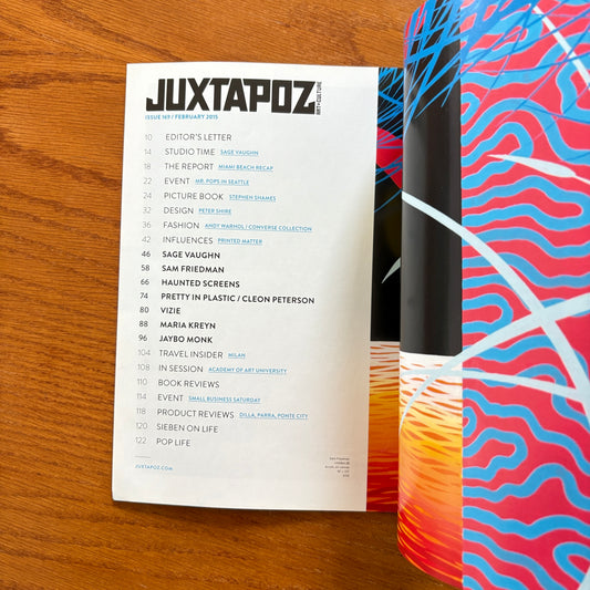 JUXTAPOZ ISSUE 169 / FEBRUARY 2015