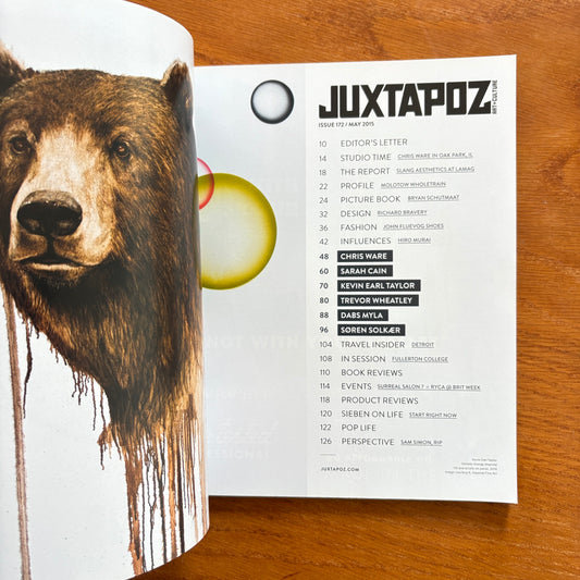 JUXTAPOZ ISSUE 172 / MAY 2015