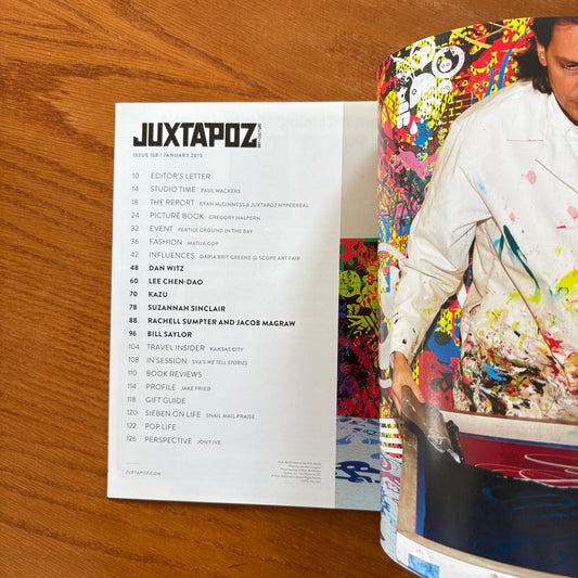 JUXTAPOZ ISSUE 168 / JANUARY 2015