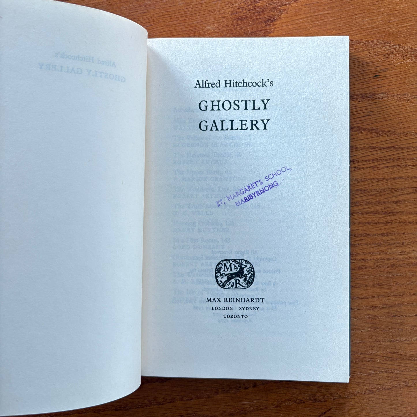Alfred Hitchcocks Ghostly Gallery