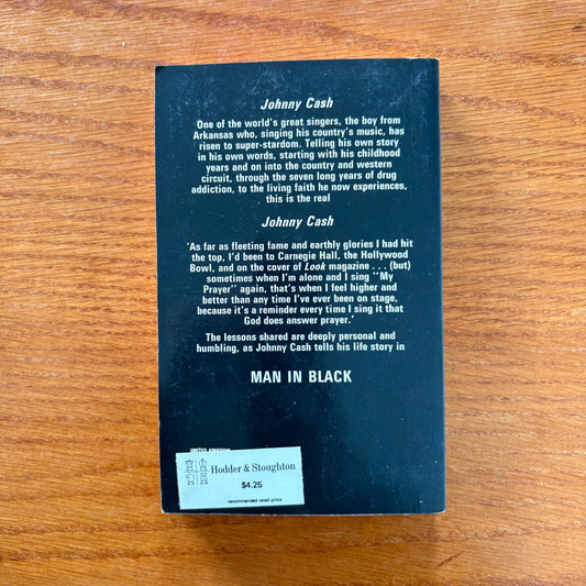 The Man In Black: His own story in his own words - Johnny Cash