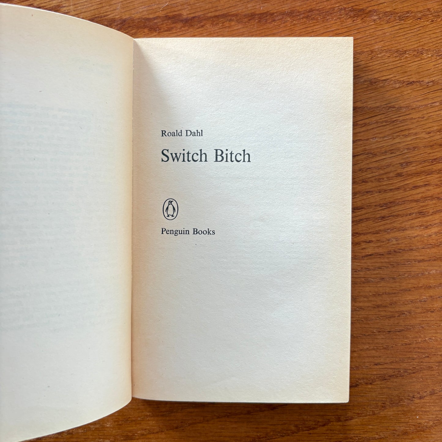 Roald Dahl - Switch Bitch