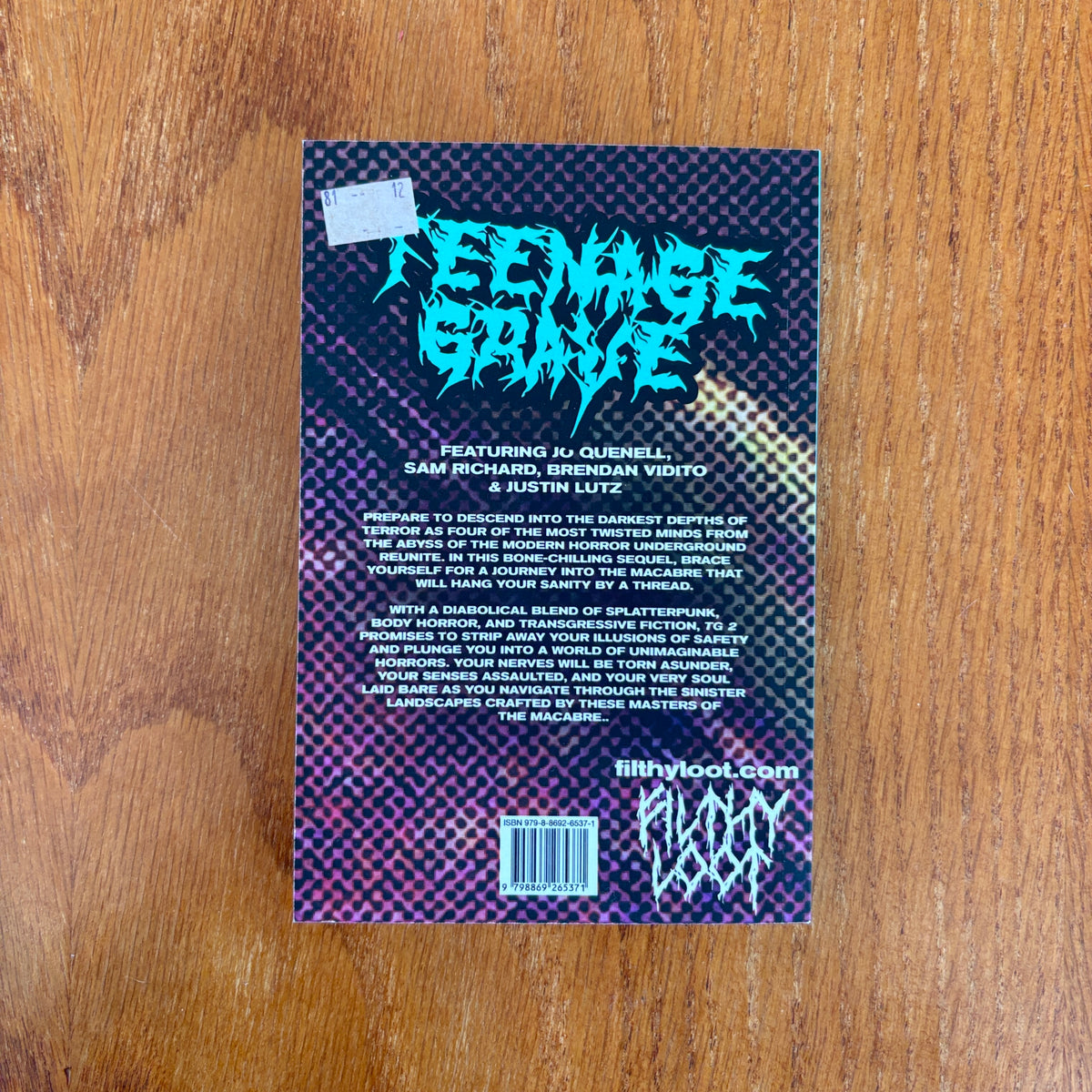 Teenage Grave 2 - Justin Lutz, Sam Richard & Jo Quenell