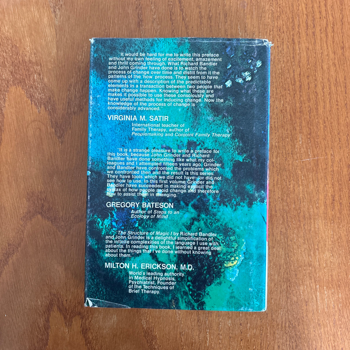 The Structure of Magic I: A Book About Language and Therapy - Richard Bandler & John Grinder