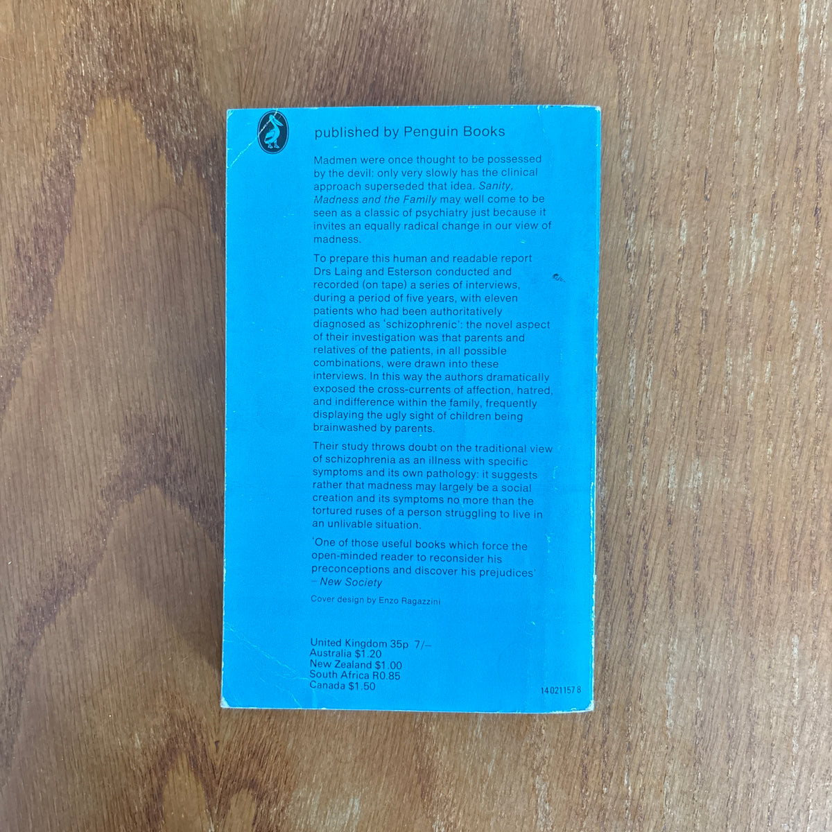 Sanity, Madness and the Family - R. D. Laing & Aaron Esterson