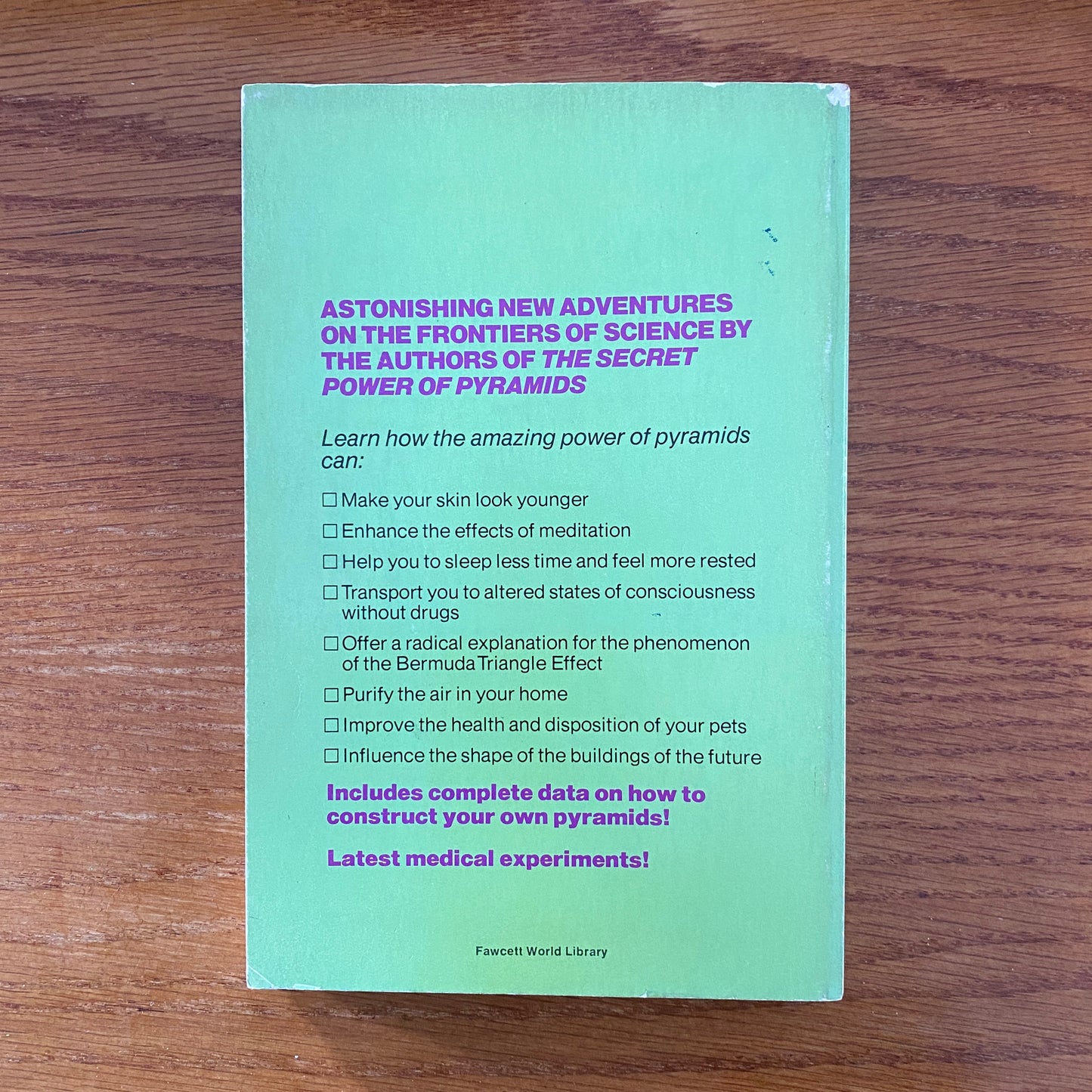 The Psychic Power Of Pyramids - Bill Schull & Ed Pettit