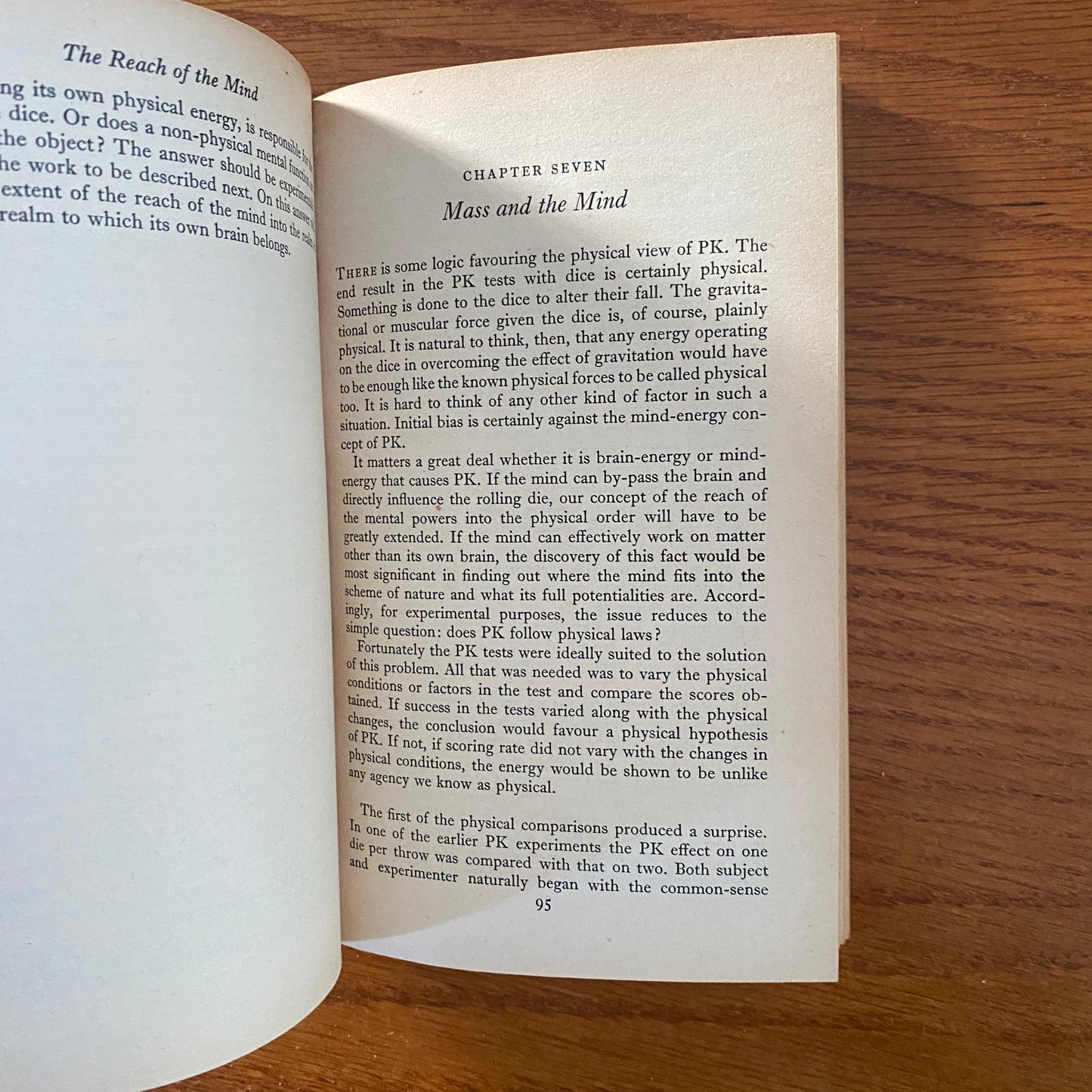 The Reach Of The Mind - J. B. Rhine
