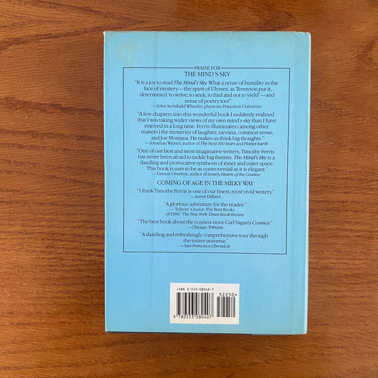 The Mind's Sky: Human Intelligence In A Cosmic Context - Timothy Ferris