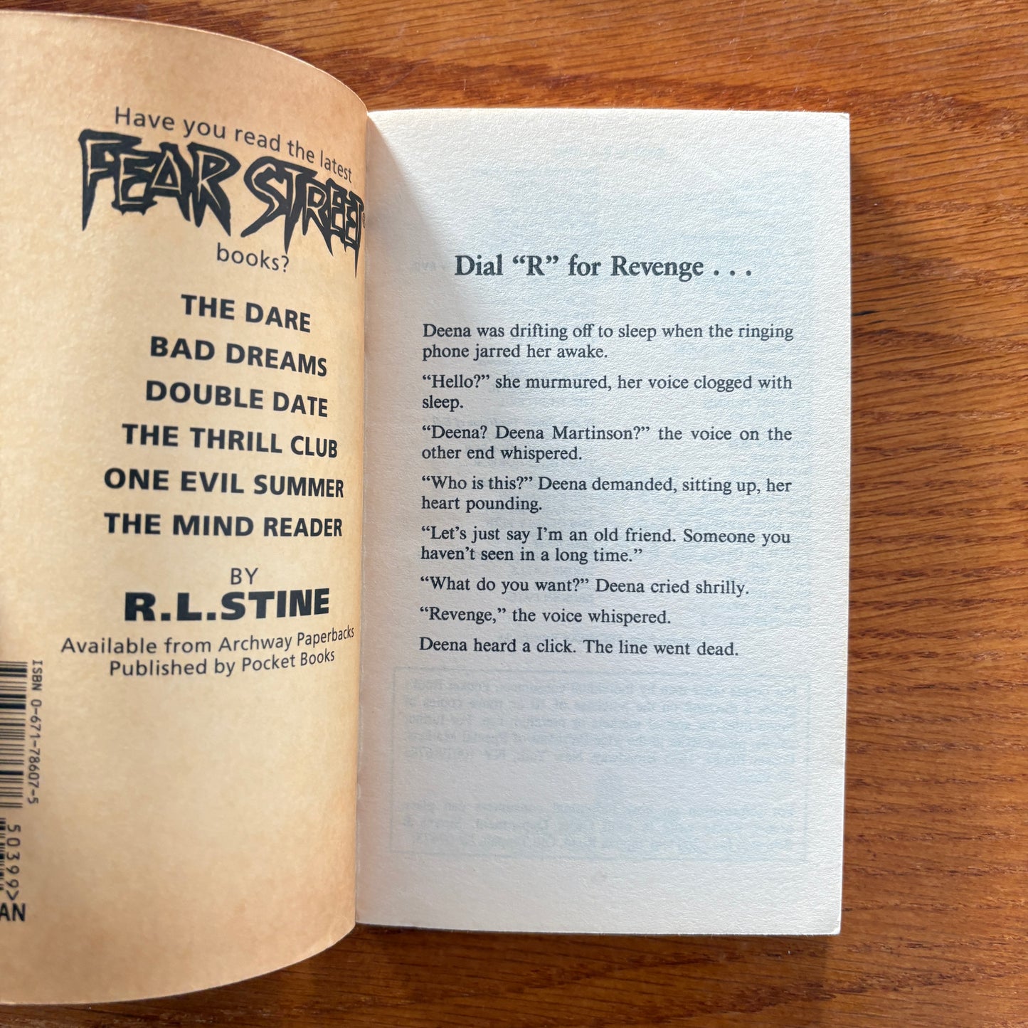 R.L Stine - Fear Street: Wrong Number 2