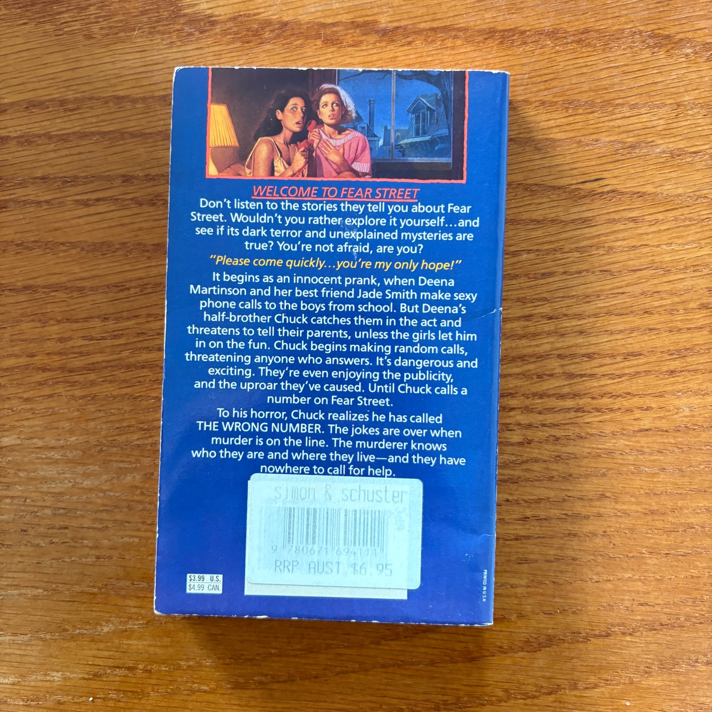 R.L Stine - Fear Street: Wrong number