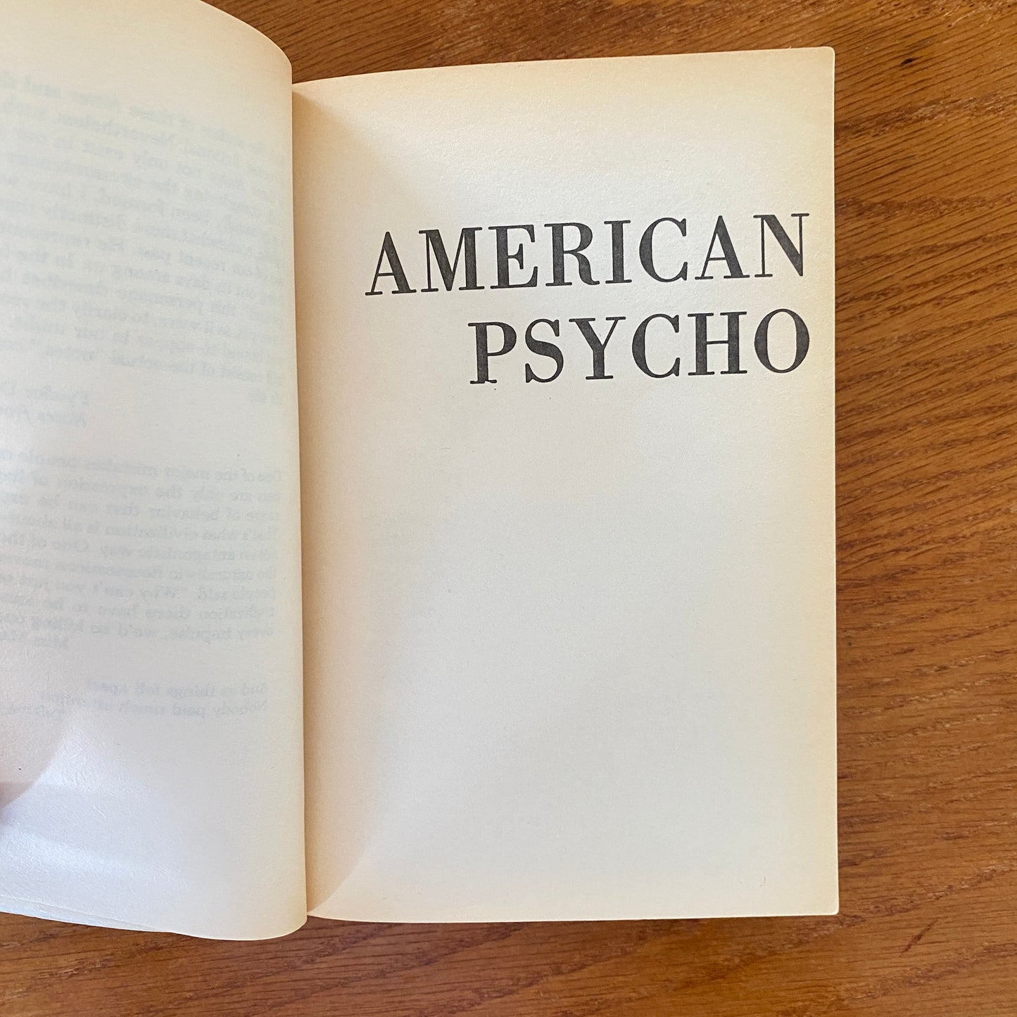 Bret Easton Ellis - American Psycho