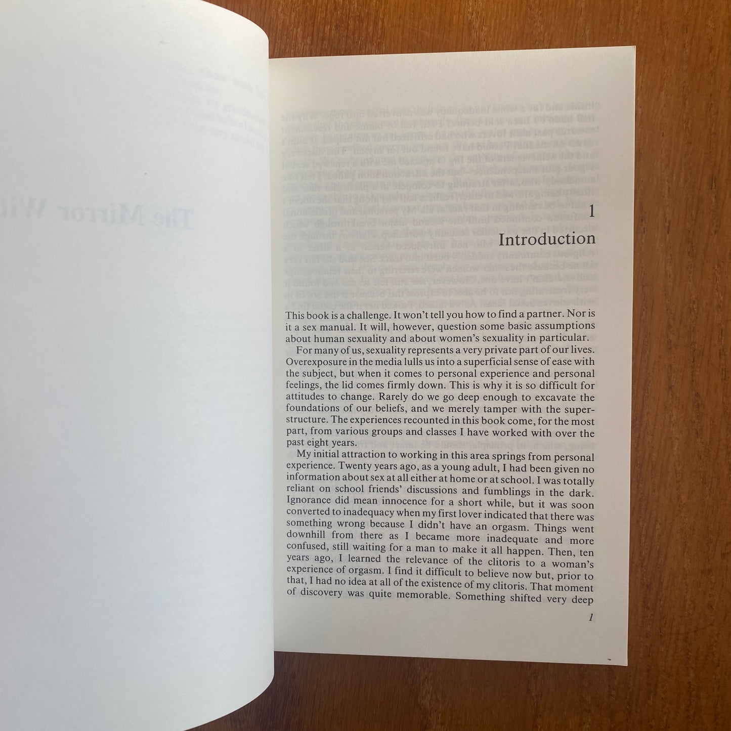 The Mirror Within: A New Look at Sexuality - Anne Dickson