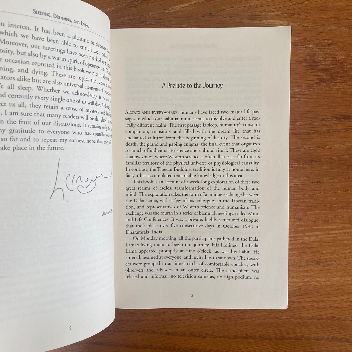 Sleeping, Dreaming, and Dying An Exploration of Consciousness with The Dalai Lama