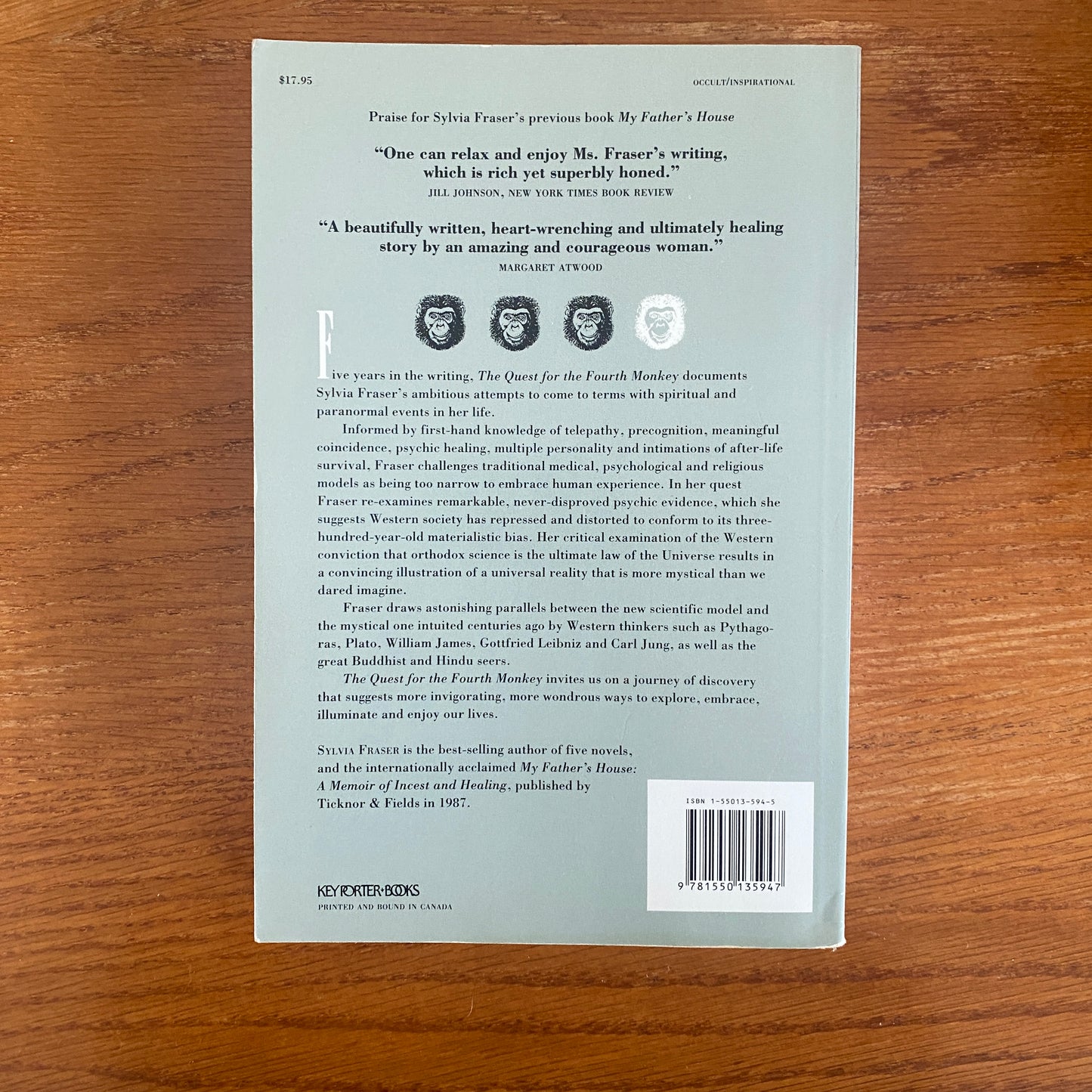 The Quest For The Fourth Monkey:: A Thinker's Guide to the Psychic and Spiritual Revolution - Sylvia Fraser