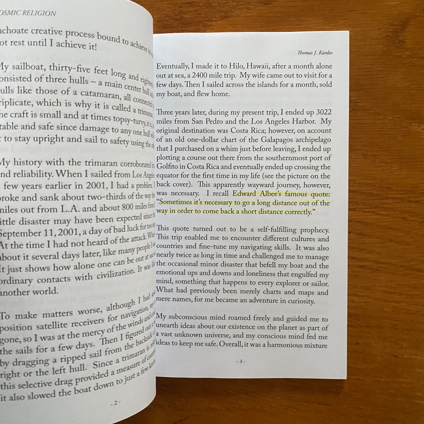 Cosmic Religion: A Cosmocentric Perspective On Intelligent Life - Thomas J. Kardos
