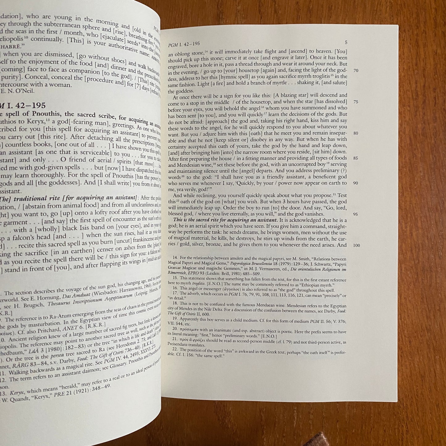 The Greek Magical Papyri In Translation: Including the Demotic Spells Second Edition Volume One: Texts With an Updated Bibliography - Hans Dieter Betz