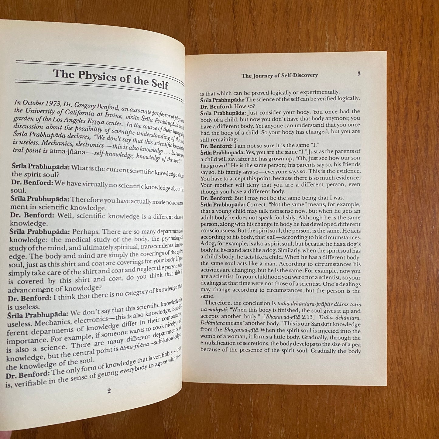The Journey of Self-Discovery His Divine Grace - A.C. Bhaktivedanta Swami Prabhupada