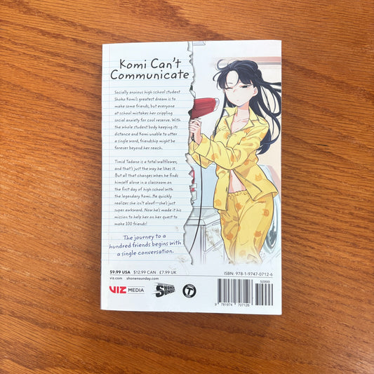 Komi Cạn't Communicate 1 - Tomohito Oda