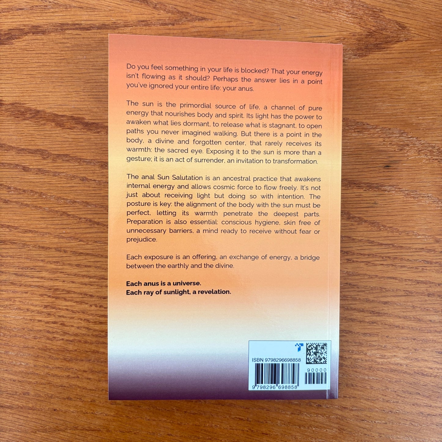 Sun Salutation Anus: Anal Sola Absorption to Elevate body and Spirit