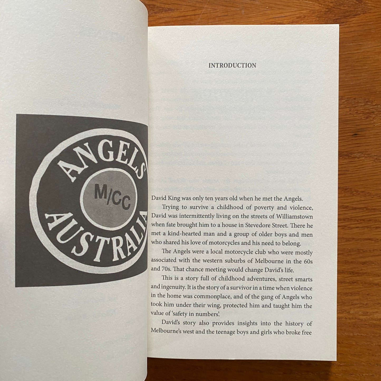 Angels: Life in an Australian Motorcycle Gang in the 60s and 70s David King & Maureen Lane