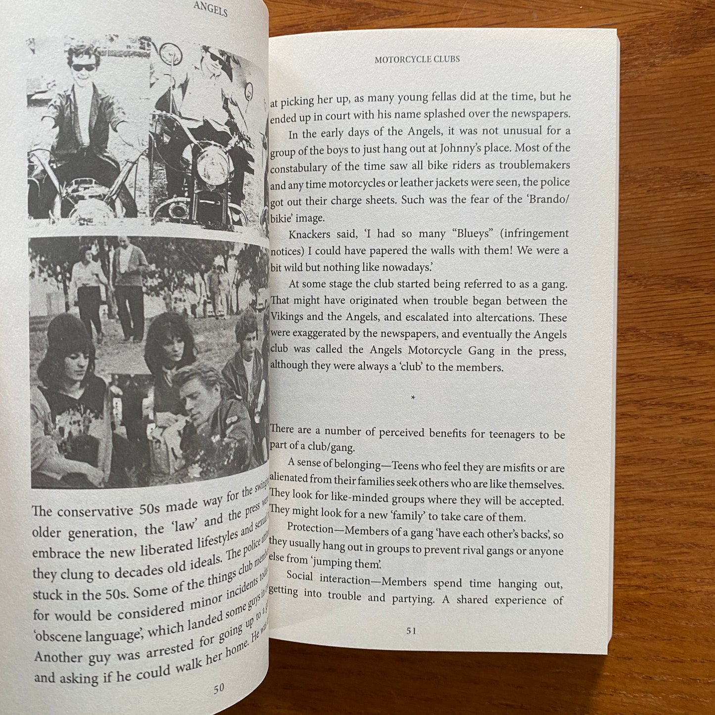 Angels: Life in an Australian Motorcycle Gang in the 60s and 70s David King & Maureen Lane