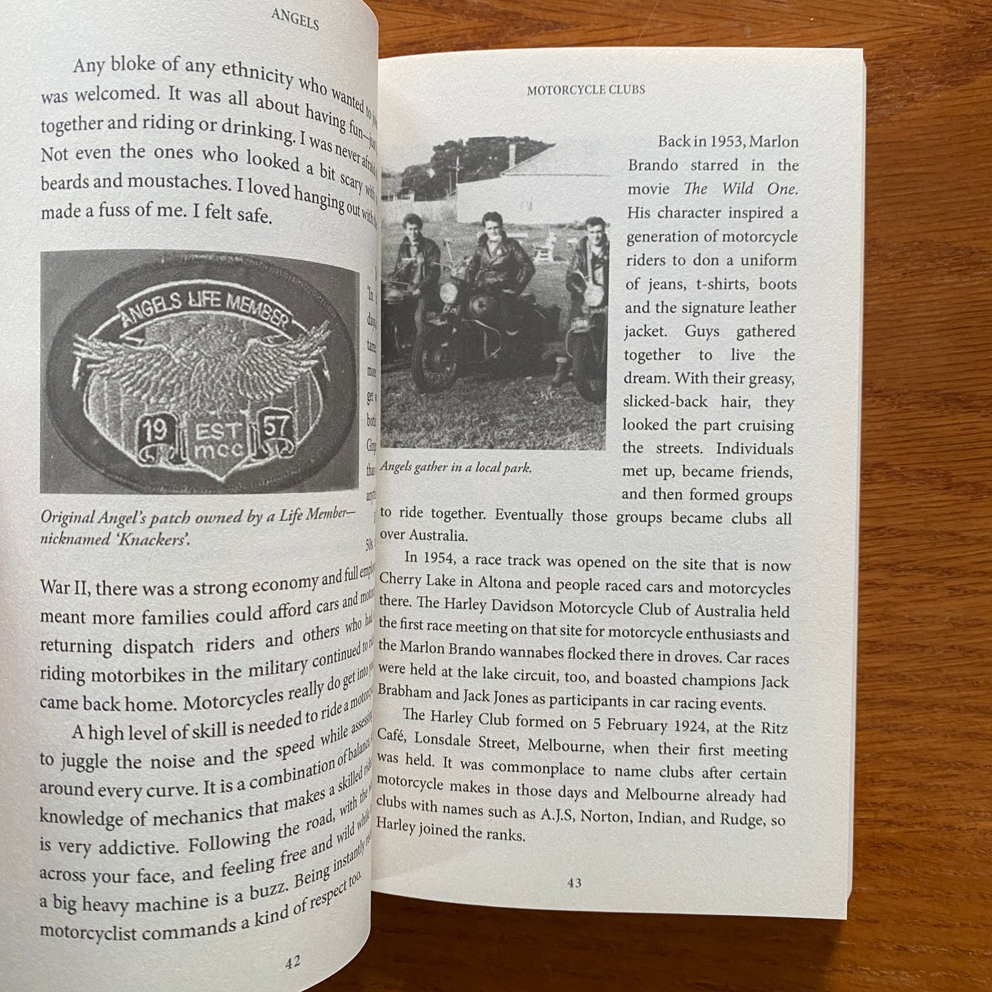 Angels: Life in an Australian Motorcycle Gang in the 60s and 70s David King & Maureen Lane
