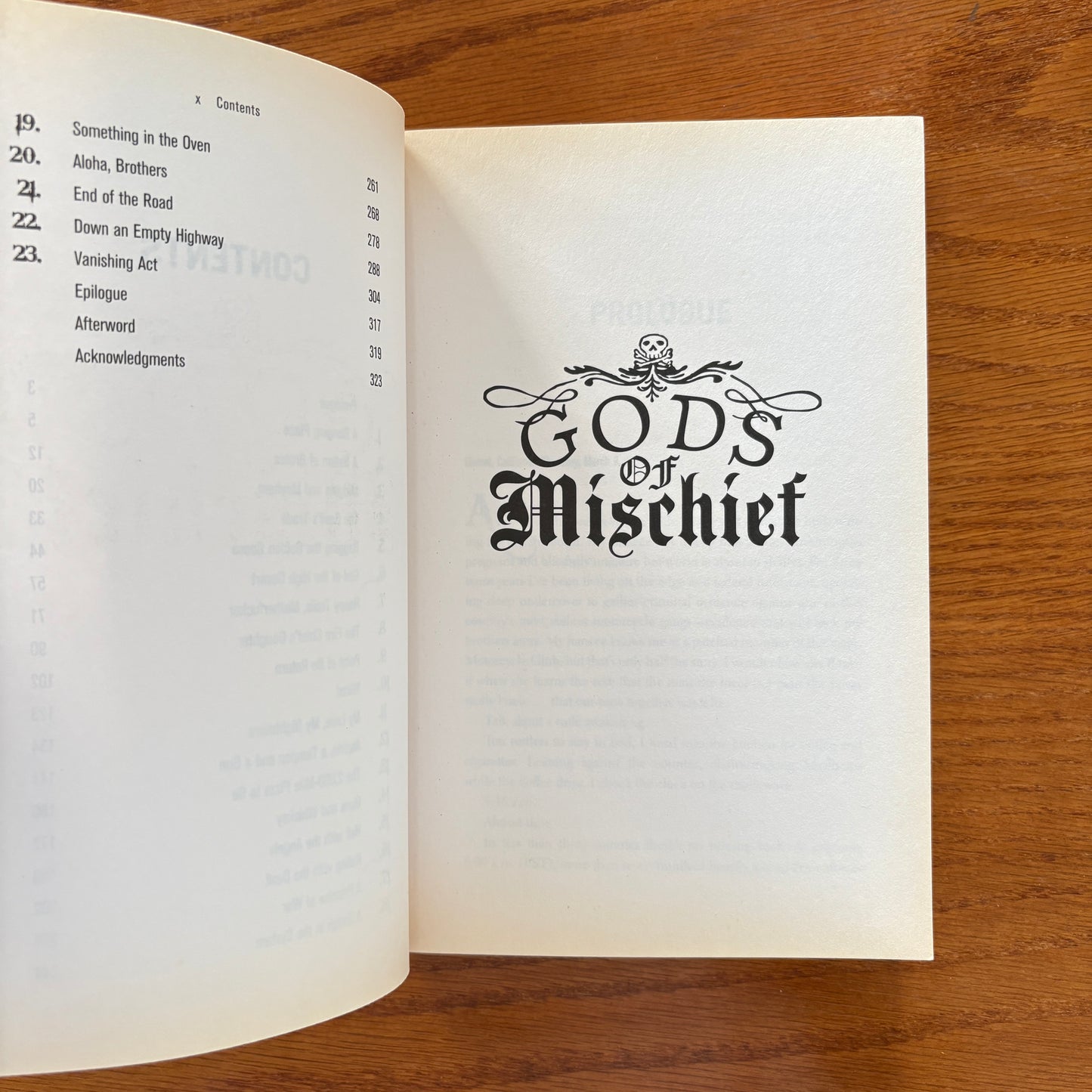 Gods Of Mischeif - George Rowe