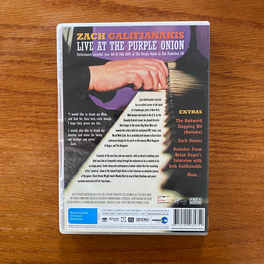 Zach Galifianakis Live at the Purple Onion