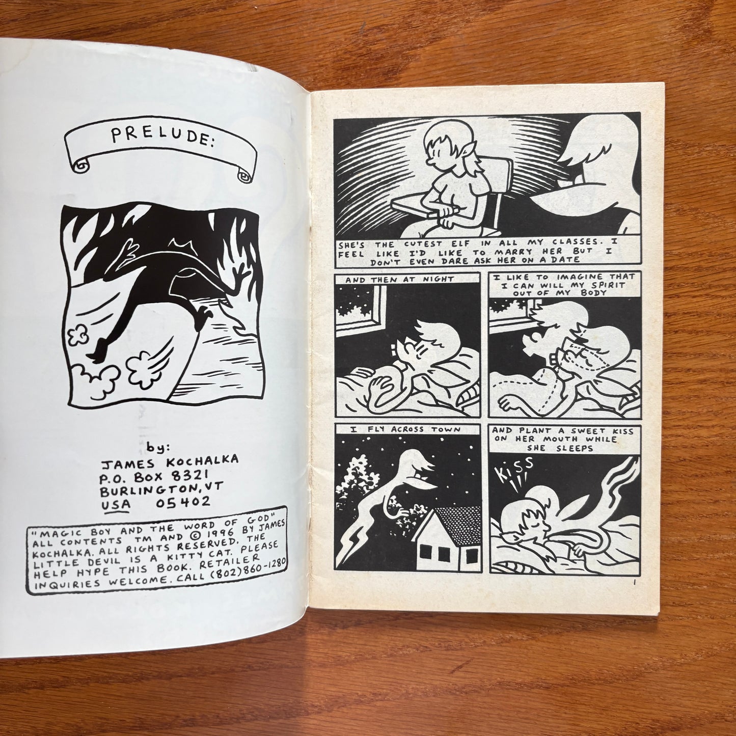 Magic Boy and the Word of God - James Kochalka