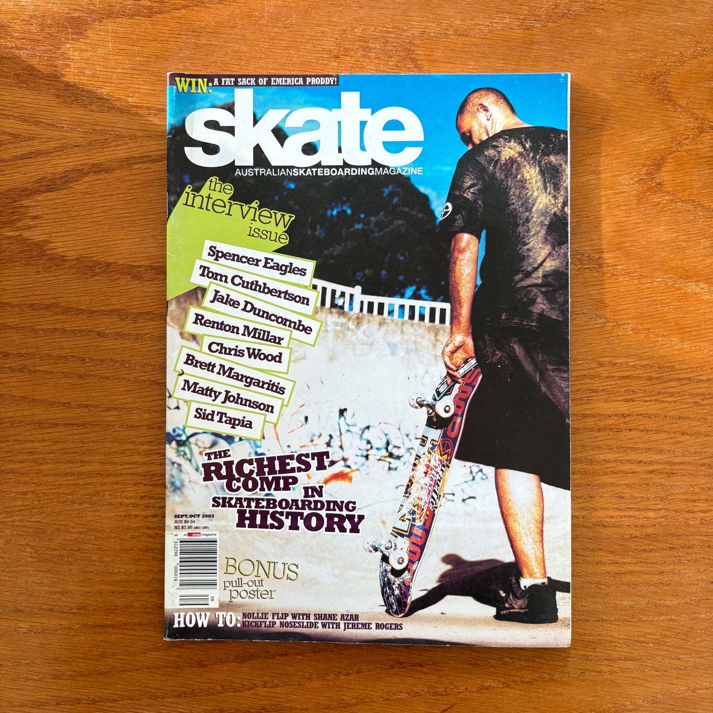 Australian Skateboarding Magazine Sep.Oct 2003