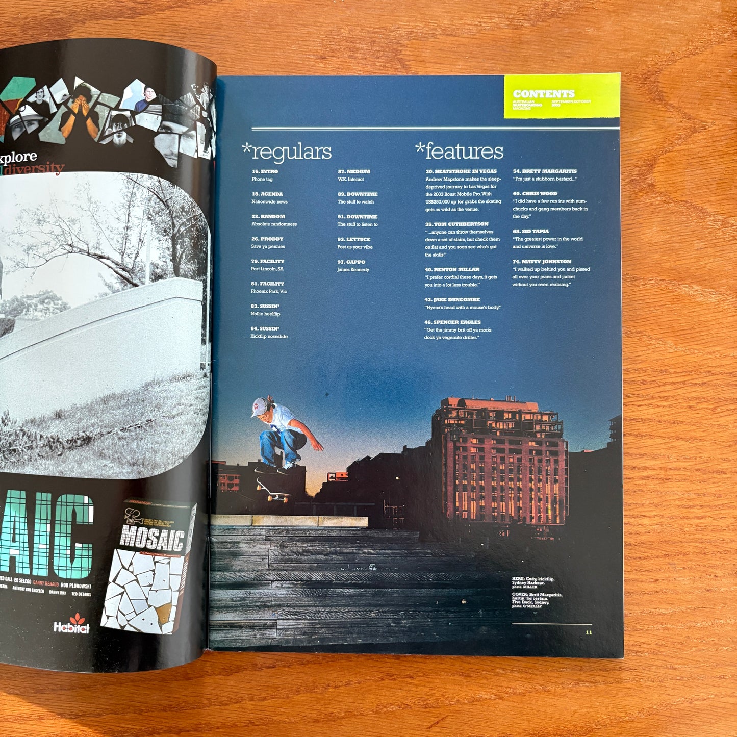 Australian Skateboarding Magazine Sep.Oct 2003