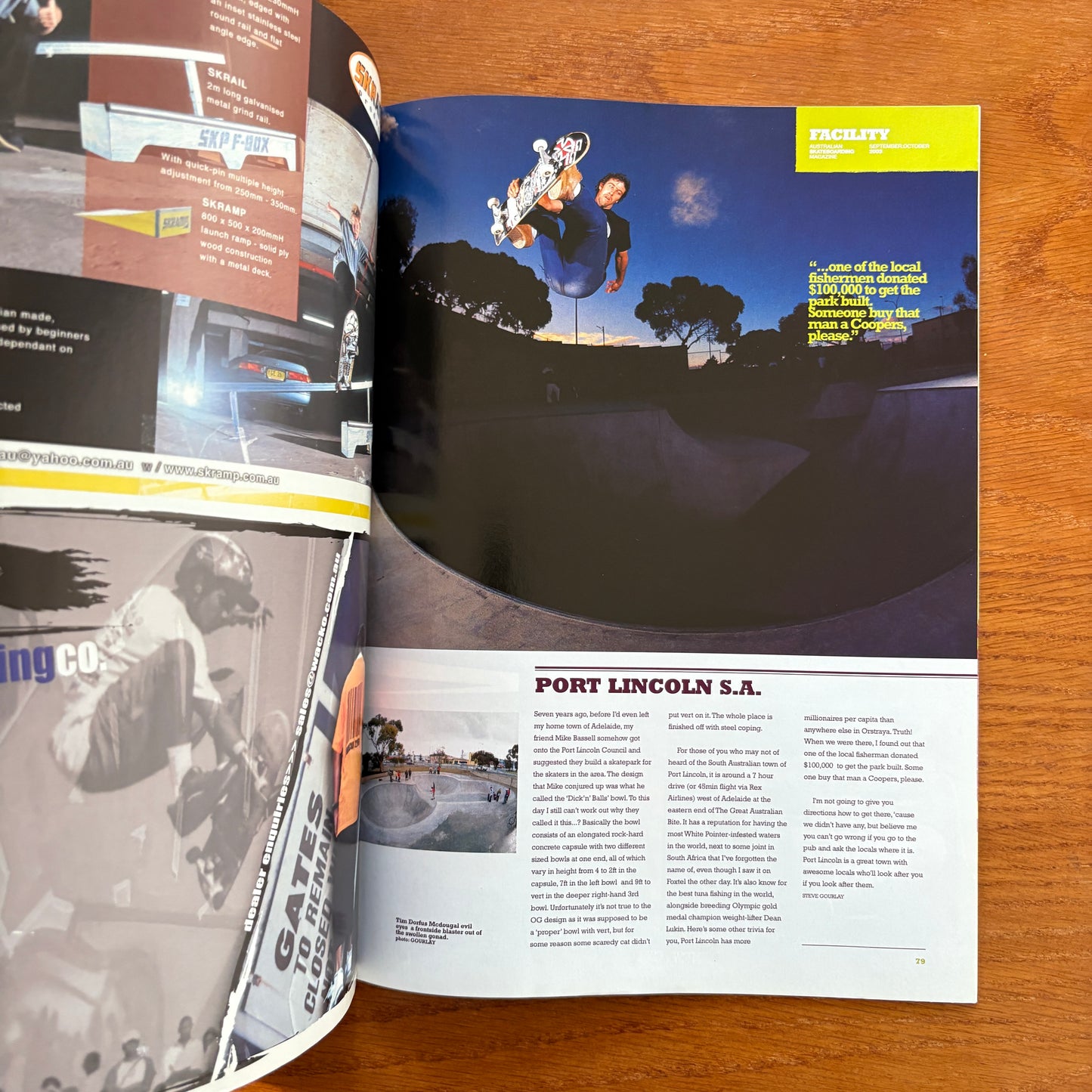 Australian Skateboarding Magazine Sep.Oct 2003