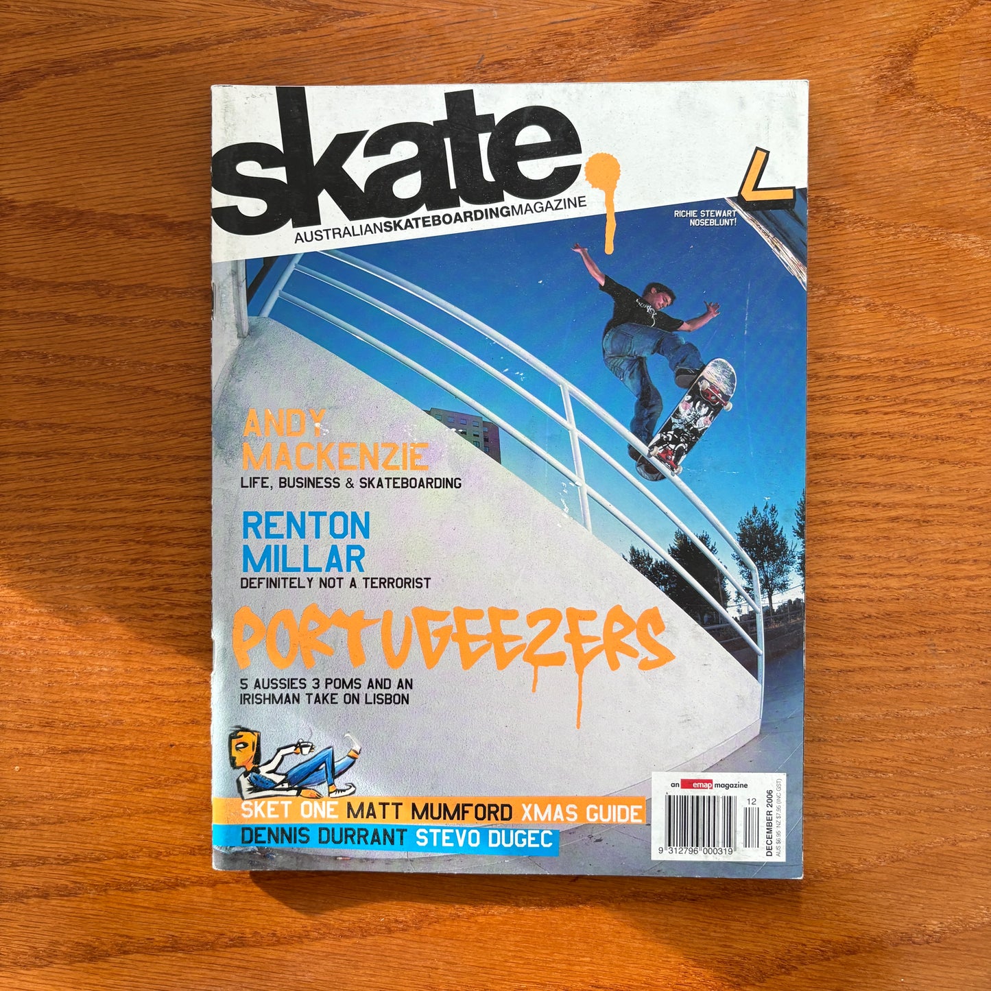 Australian Skateboarding Magazine Oct 2006
